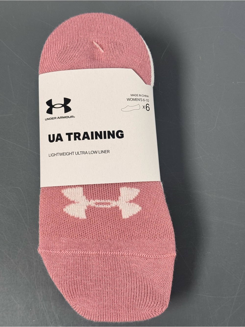 Under ArmUnder Armour UA Training Lightweight Ultra Low Liner Socks Women's 6-10